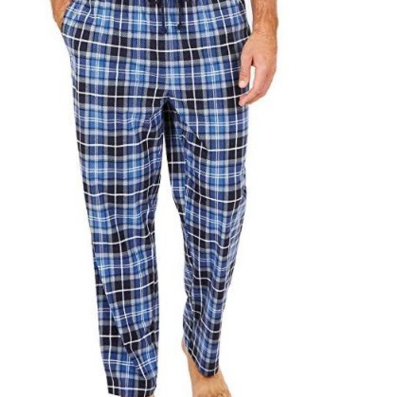 Nautica Men's Sueded Fleece Pajama Pants 2 Pack - Picture 2 of 7